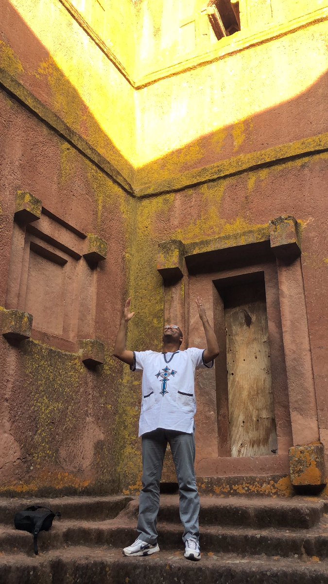 Happy Ethiopian New Year! God Bless You All. መልካም አዲስ ዓመት! በ2013ዓ.ም ጌታ በመልካምነቱ ይጎብኛቹ😇😇😇 Worshipping Elohim in the Rock-Hewn Churches in Lalibela, Ethiopia