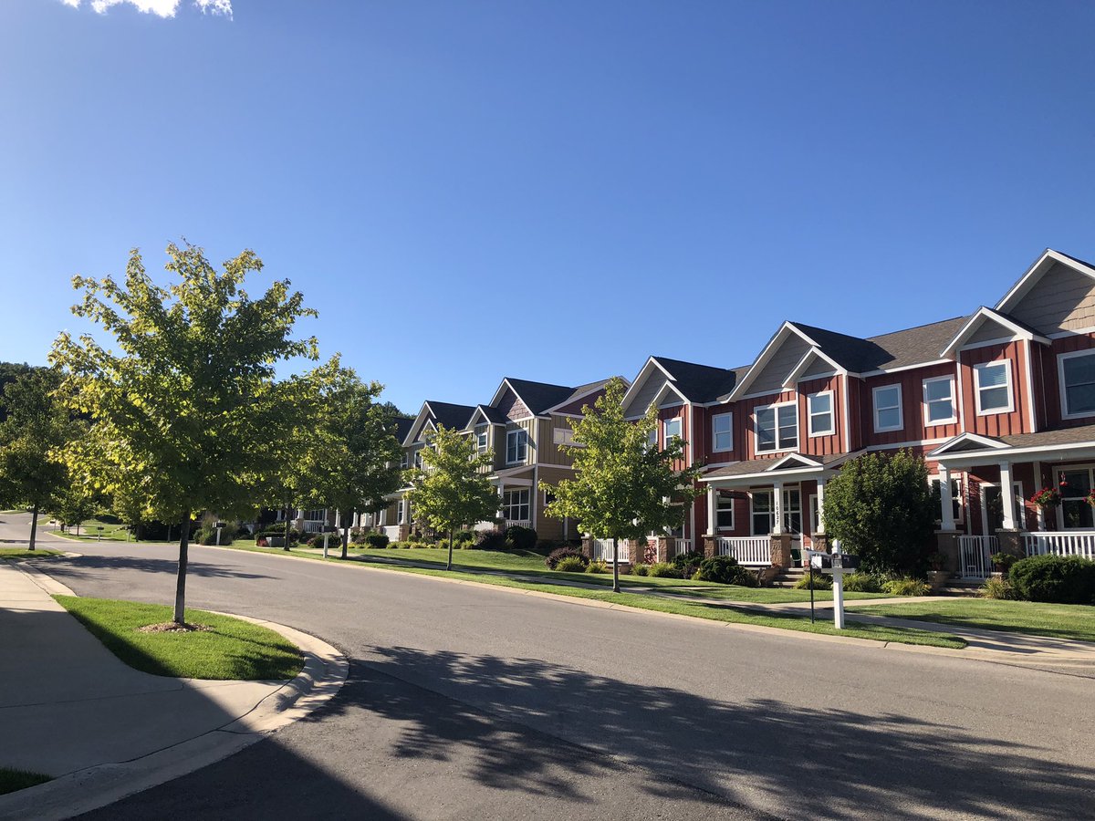 A few other things about Traverse City: they allow food trucks to park in city parks. Convenient w/ many municipal lots along the shoreline and downtown.More contemporary buildings being built; the Morgan Farms development has a mix of housing types; new development everywhere!