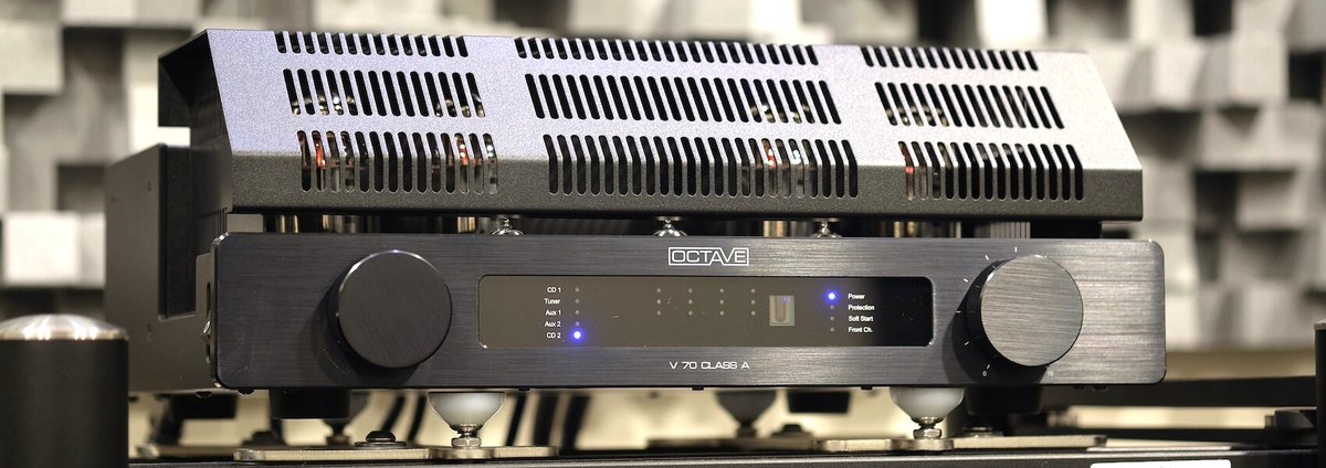 richcoln's tweet photo. The V 70 Class A has the line of the legendary powerful Octave integrated amplifiers extended by a highly musical Class A concept. From #Octave of Germany.
#Octaveaudio #gorgeous #audio #hifi #hiend #music #design #art #style #enjoy #quality #ilovehifi #technology #Soundsystem https://t.co/8kmCeYcLIX