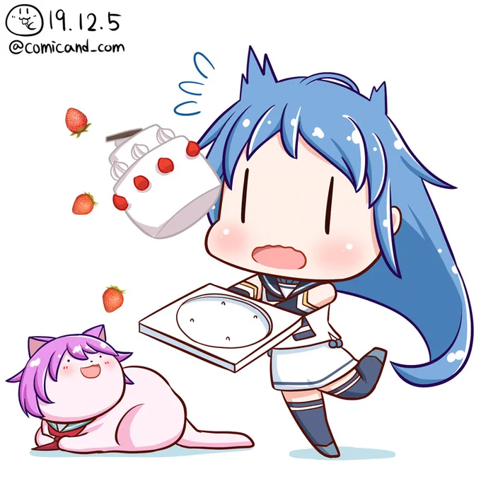 #何度でも見てほしいお気に入りを貼るタグ

何度でも見て欲しいたまにゃん編。
たまにゃんもそろそろ2周年の予感。
未だにデザインが固まってないある意味すごいヤツ( ˘ω˘ )

#艦これ #艦隊これくしょん 
#五月雨 #赤城 #長良 #多摩
#イラスト好きな人と繋がりたい 