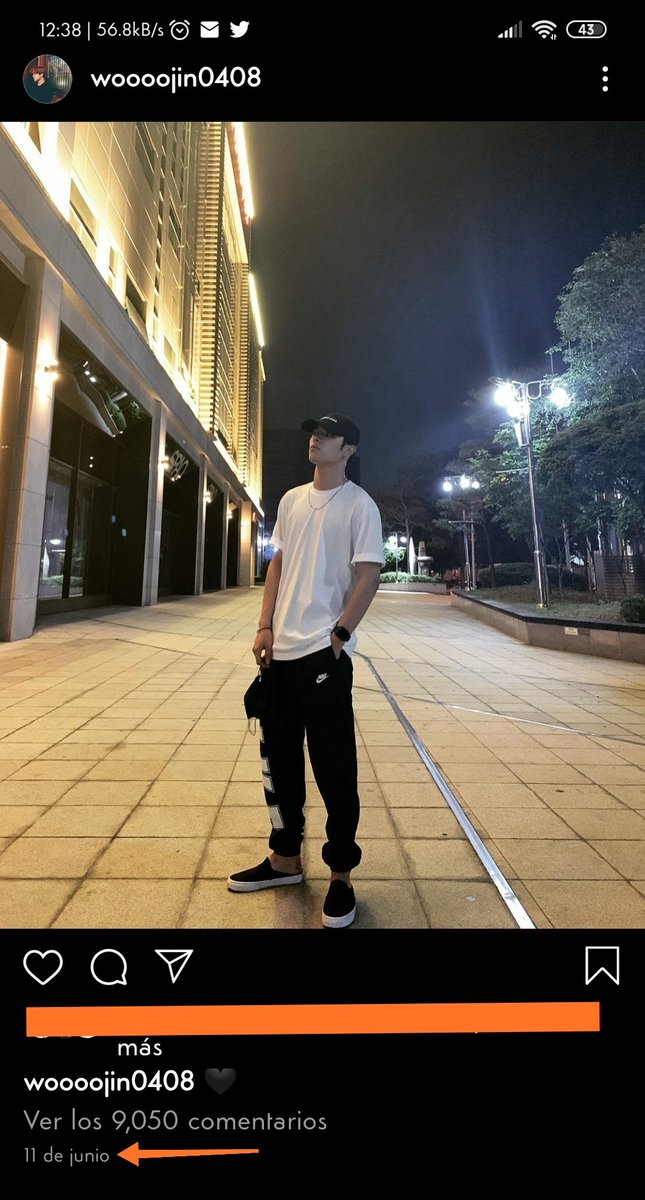to be exact, June 11(Junio) of the current year. In which he's seen wearing a white short sleeve t-shirt and a black cap with a white logo.If we compare the photos next to each other, the difference is obvious.