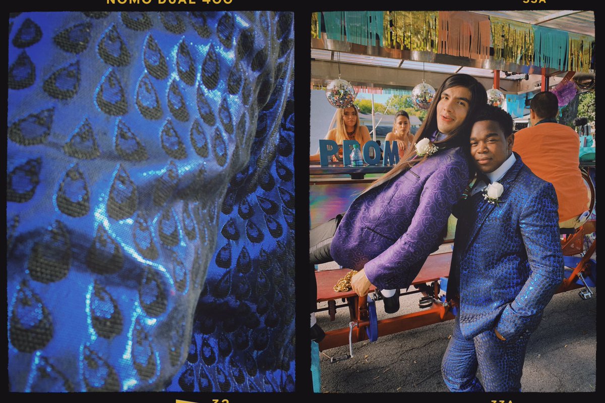 ThatGOODRahman's tweet photo. Some BTS photos I took during my time costuming for @hulu’s The Binge 💙 Enjoy https://t.co/TDZDKD8n92
