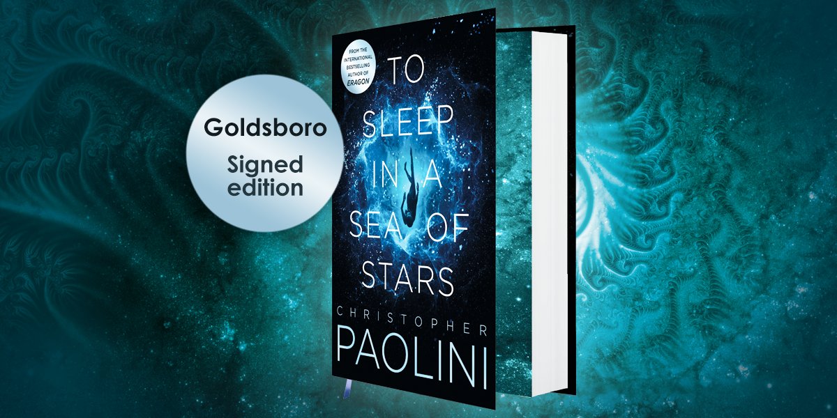 UK fans! <a href="/GoldsboroBooks/">Goldsboro Books</a> is offering a limited run of special edition autographed hardcover copies of #ToSleepInaSeaofStars, complete with custom end pages and ribbon. 🌟🌟🌟ow.ly/yAGE50AvkeM
. 
. #TSiaSoS #scifi