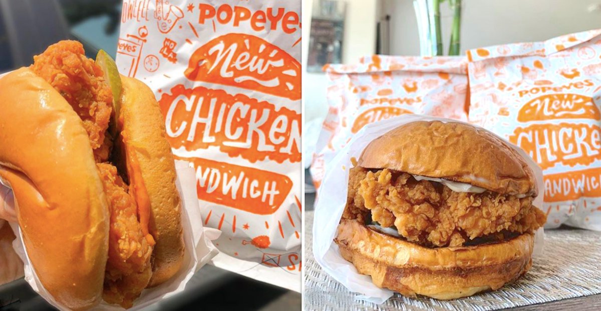 MothershipSG's tweet photo. Popeyes S'pore launching 'world famous' Chicken Sandwich on Sep. 16, 2020
https://t.co/ZdC2281aSU https://t.co/neKldV6G2h