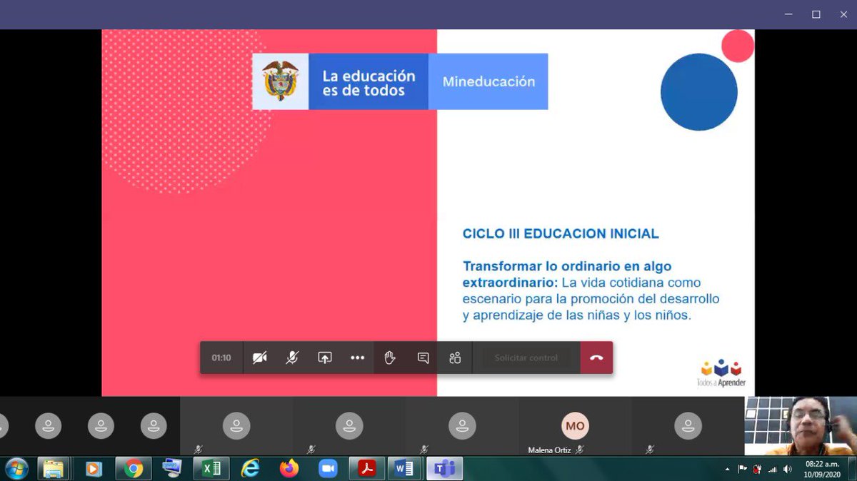luxaraque's tweet photo. Cuarto día de formación, STS DE EDUCACIÓN INICIAL, transformar lo ordinario en algo extraordinario. Formador Alberto Prado @albertoemiprado @AuraBeatrizA @PTA_Colombia @VictoriaBxE @Mineducacion @sedmagdalena1 #PTAconTICgo #PTAtransforma https://t.co/msm7LHvhNz