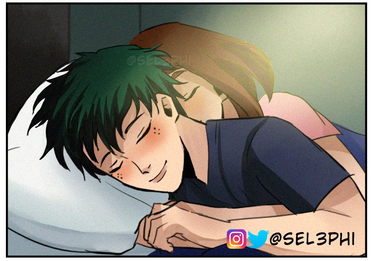 sel3phi's tweet photo. Charging 😴
#bnha #izuocha #出茶 #デク茶 https://t.co/hlWtWCiiB5