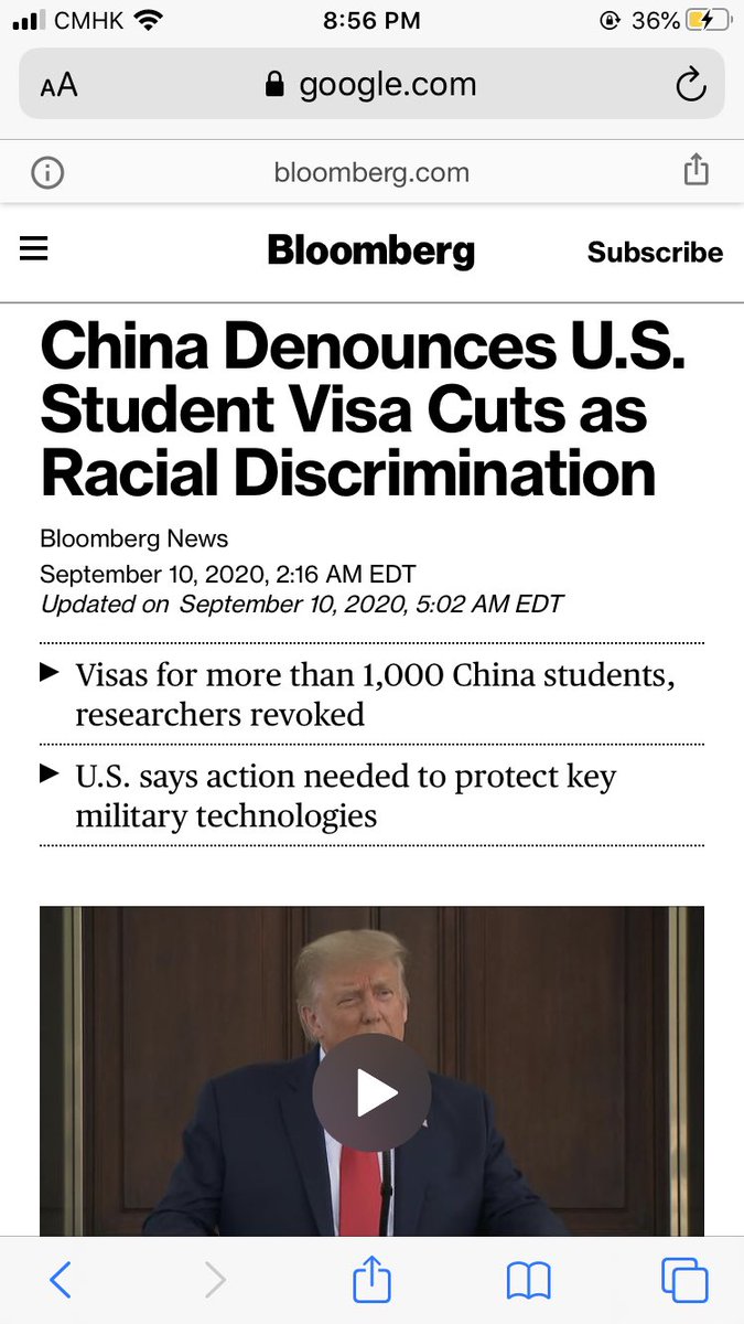 DongyaoN's tweet photo. Someone I personally know got the below email.

"I thought it was just a fraud, until I saw the news."

More than 1k Chinese students/researchers learned their US visa was all of a sudden revoked by #Trump administration.

#USChinaTechColdWar #tech #US https://t.co/F3nMRrCPRj