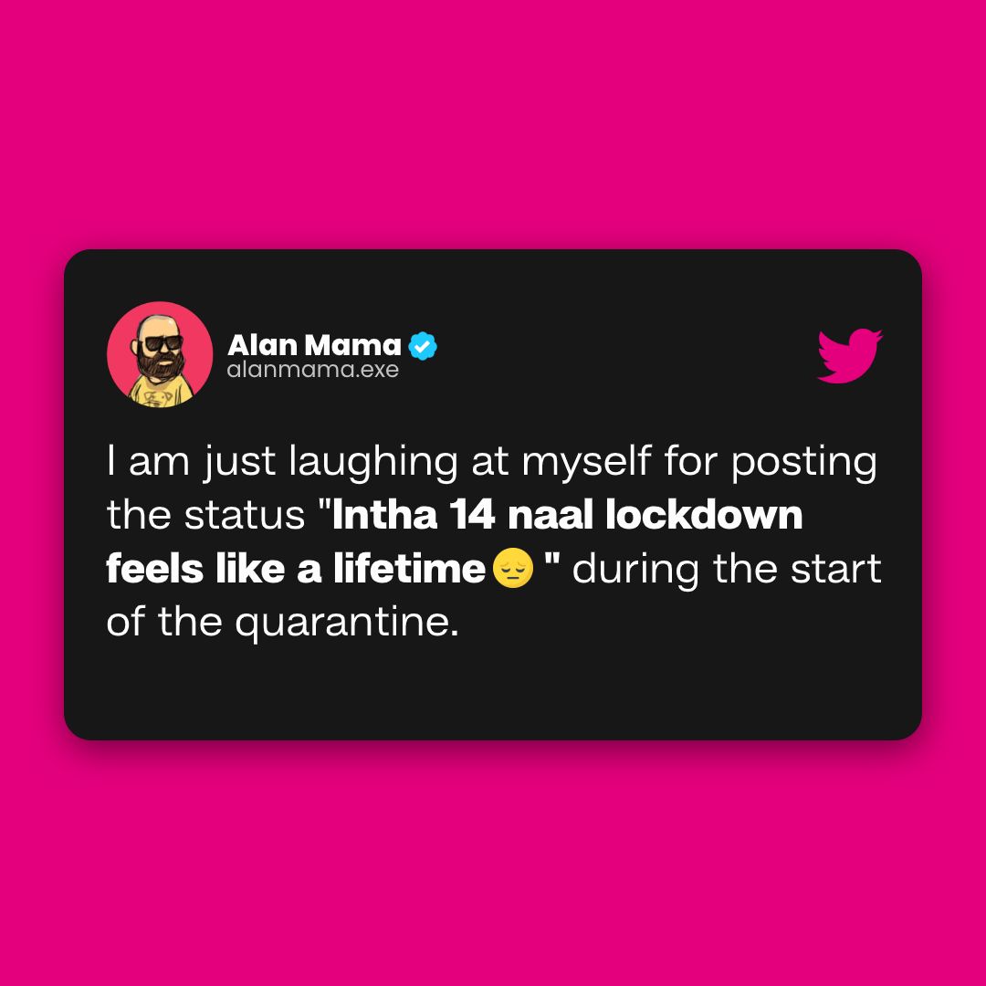 alanmamaexe's tweet photo. The time has passed very quickly!
.
.
.
#tamil #tamilnadu #tamilmeme #tamilmemes #tamildankmemes #mokkamemes #mokkameme https://t.co/PiG19gU0Su