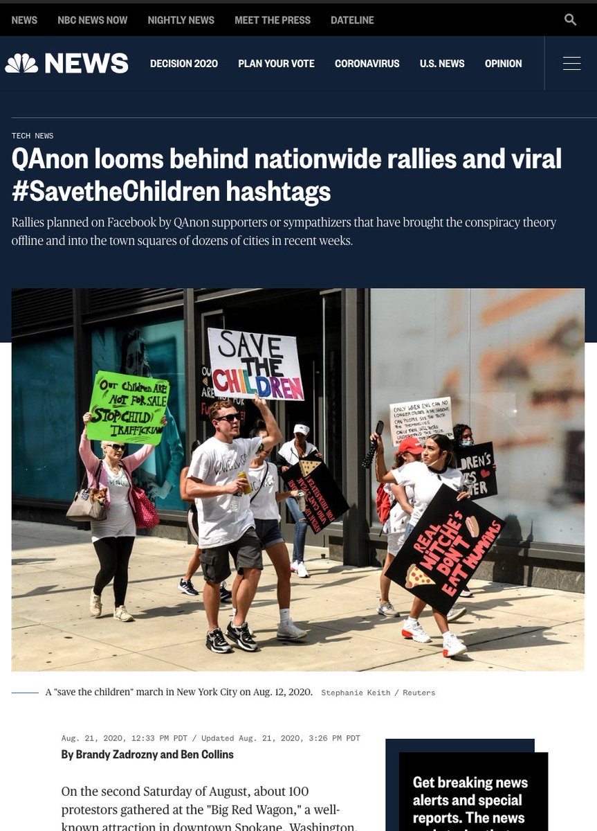 They throw out QAnon to discredit a Protest against Child Trafficing in Georgia... less than a week later 39 Children are rescued.