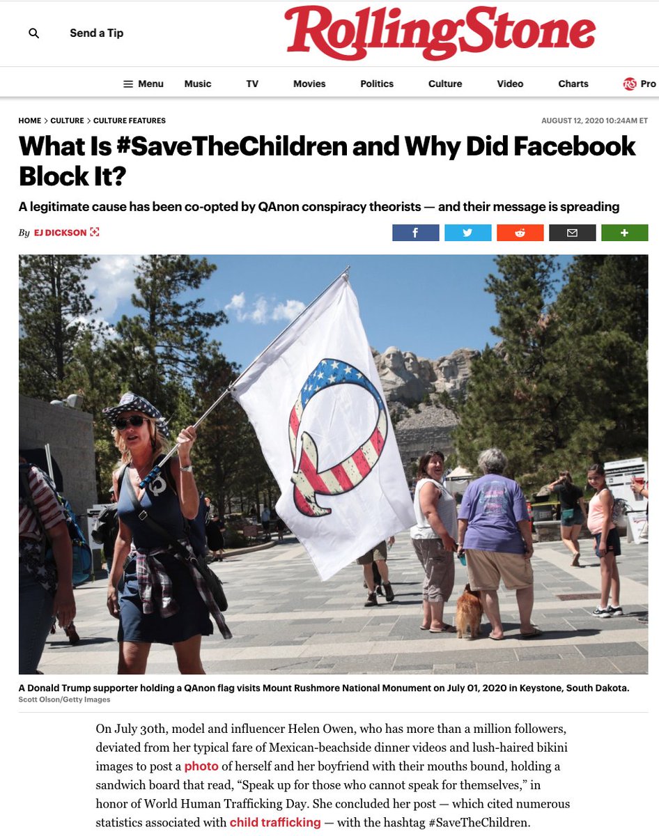 They throw out QAnon to discredit a Protest against Child Trafficing in Georgia... less than a week later 39 Children are rescued.