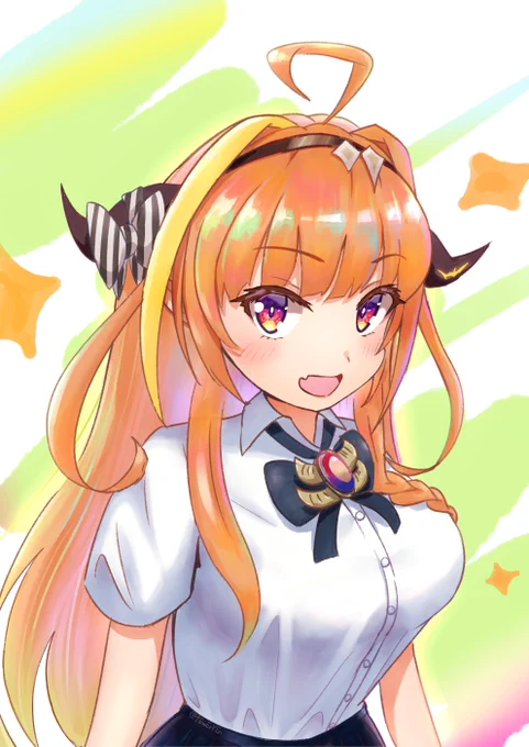 学園日常系ドラゴン
 #みかじ絵 