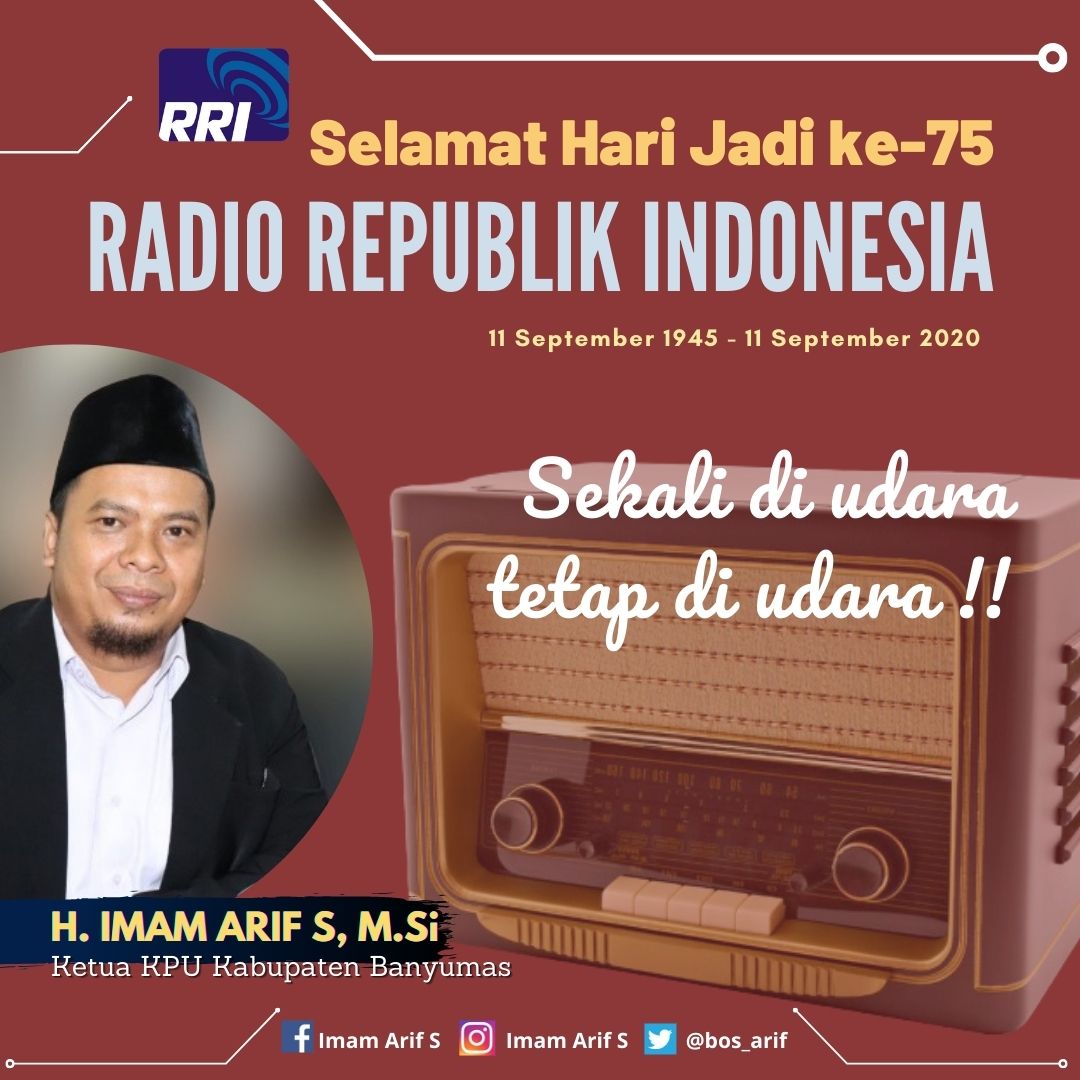 bos_arif's tweet photo. Terimakasih RRI atas kerjasamanya selama ini. https://t.co/pQJbjL5zRa