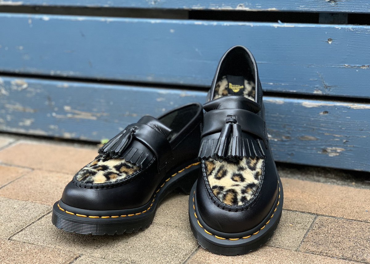 Dr.Martens/ドクターマーチン】ヒョウ柄ハラコビットローファー