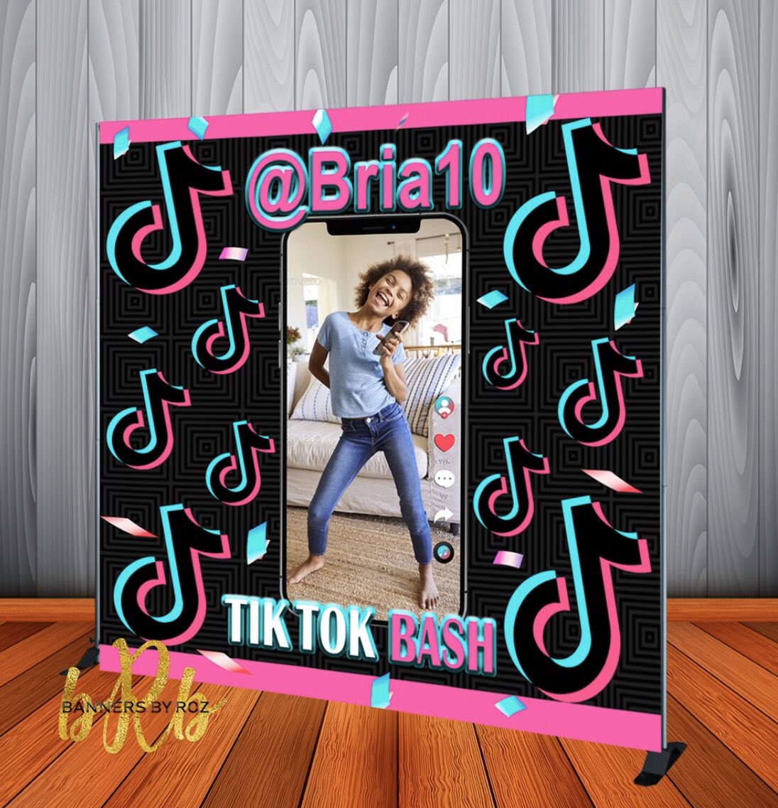 BannersbyR's tweet photo. #TikTok #backdrop https://t.co/w9YEZYXfEW https://t.co/8srh0CkaxK