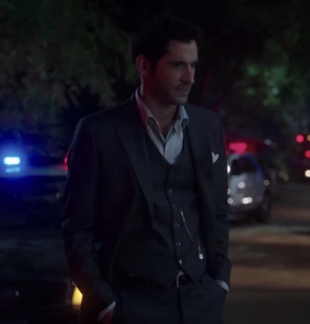 Lucifer’s wardrobe in 3x04 What Would Lucifer Do #Lucifer  
