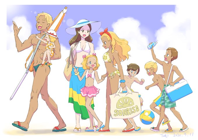 えれな誕に間に合わなかったソンリッサァー☀でも誕生日要素ゼロだから結果オーライだよソンリッサァー?あとカルロスさんは絶対ビキニパンツ派だと思います(どうでもよい情報) 