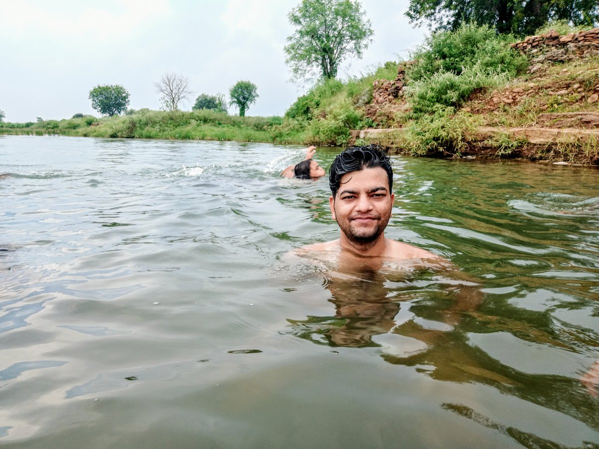 Naveen7Sharma's tweet photo. Kuno Wild Life Nature 
Kuno River MP https://t.co/vJvxw82vLP
