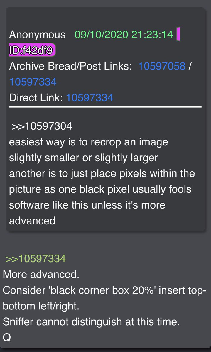 4658-4659-FB-TWIT using DARPA provided software to censor and restrict picture content using 'matching' [think reverse image] _upload one to find/locate all [cycling 5s].>Meme combat approachAdapt & overcome.Q