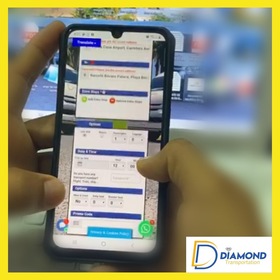 DiamondTranspo3's tweet photo. Easy booking with us

#puntacana #travelagent #taxi https://t.co/m8dQeG6PGl