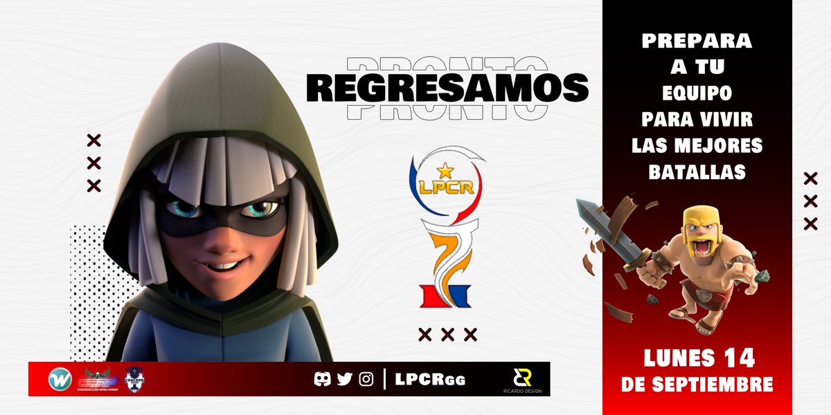 #LPCR3 | ¡AHORA SÍ!

Luego de aplazar nuestra fecha para así darle tiempo a los equipos participantes que terminaran sus demás competiciones, estamos listos para dar inicio este LUNES 14.

La 3ra edición de la #LPCR... 
¡YA ESTÁ AQUÍ! 🙌🏻

#NuestraLiga 🇵🇦