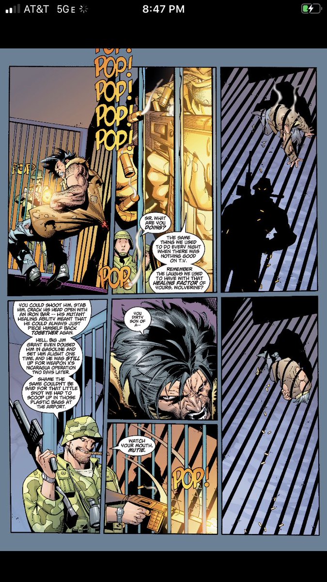 One the biggest lessons I take away from @AdamKubert is how to use a variety of scale for narrative and design purposes. Very few people have the draftsmanship chops to pull these types of pages off. 