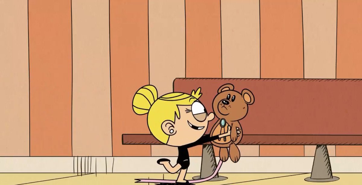 Here’s to Lola and her teddy bear, Mr. Sprinkles!🧸#TheLoudHouse #LoudCrowd #NationalTeddyBearDay