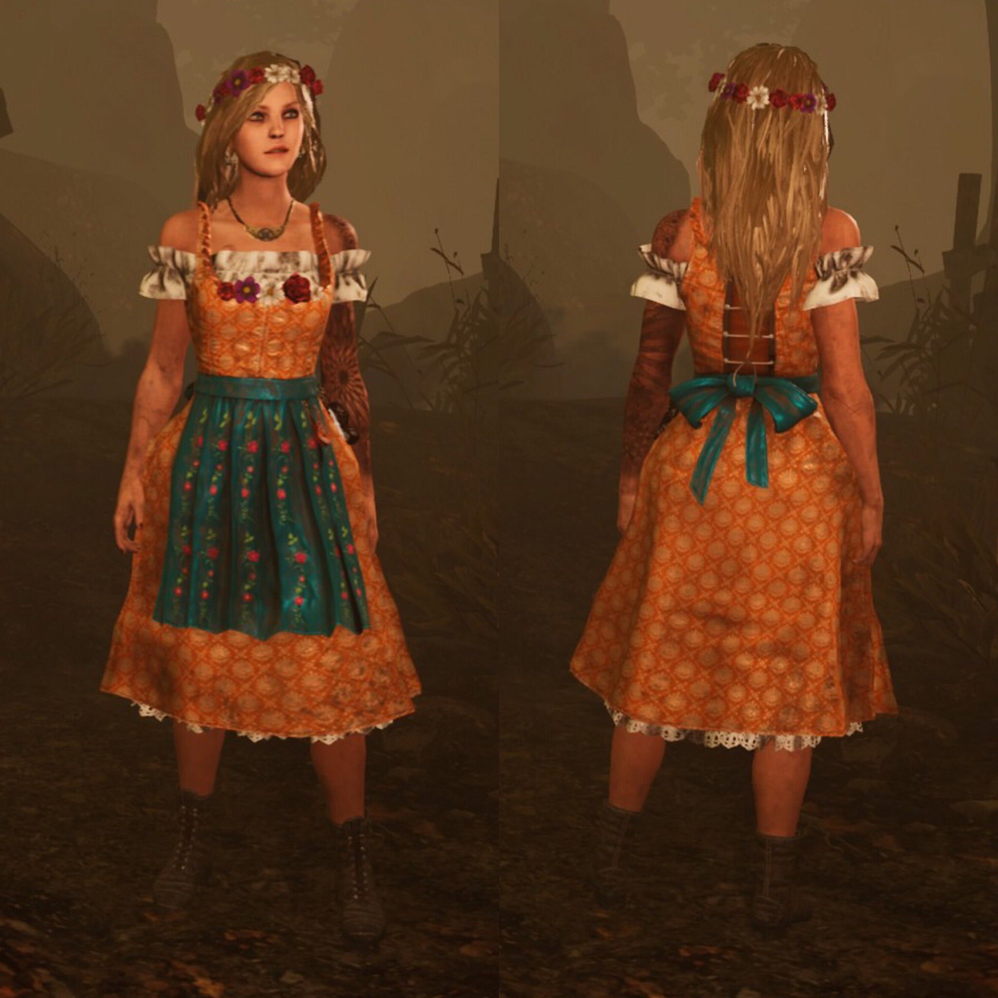 Dbdつぶやき ひっそりとケイト メグ フェリックスの新スキンでてますよー ドレッシーかつキュート はいラブリー Deadbydaylight Dbd デッドバイデイライト T Co Cgbzibrf3c Twitter