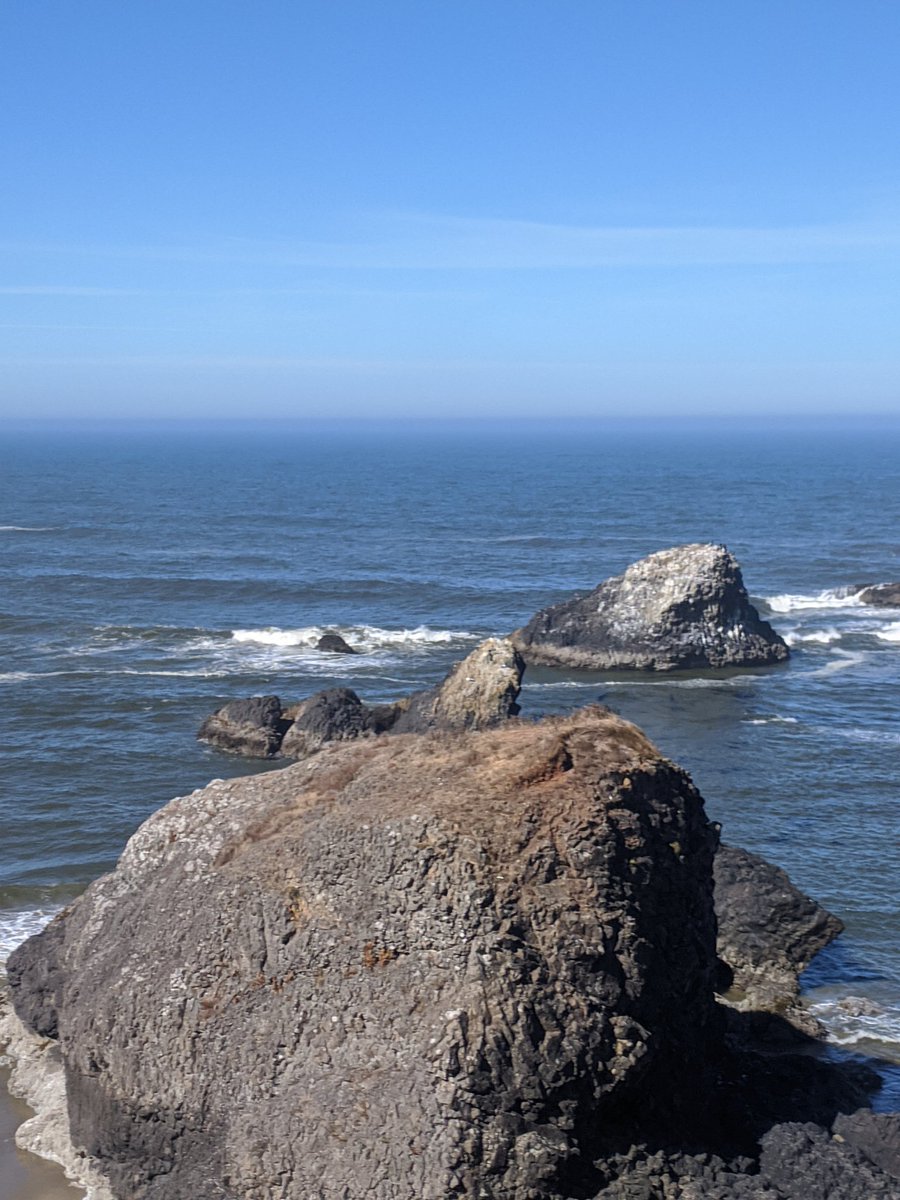simulation1991's tweet photo. @notyourvessel I told my friend this day we climbed the cliffs of seal rock that I felt like I just leveled up in a video game😁 https://t.co/ggSC1SiISJ