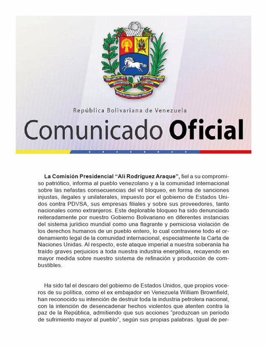 NOTICIA DE VENEZUELA  - Página 5 EhmzD0wXgAA6qW1?format=jpg&name=small