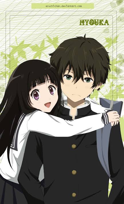Hyouka (8.2/10)Energy-conservative high school student Houtarou Oreki ends up with more than he bargained for when he signs up for the Classics Club at his sister's behest—especially when he realizes how deep-rooted the club's history really is.