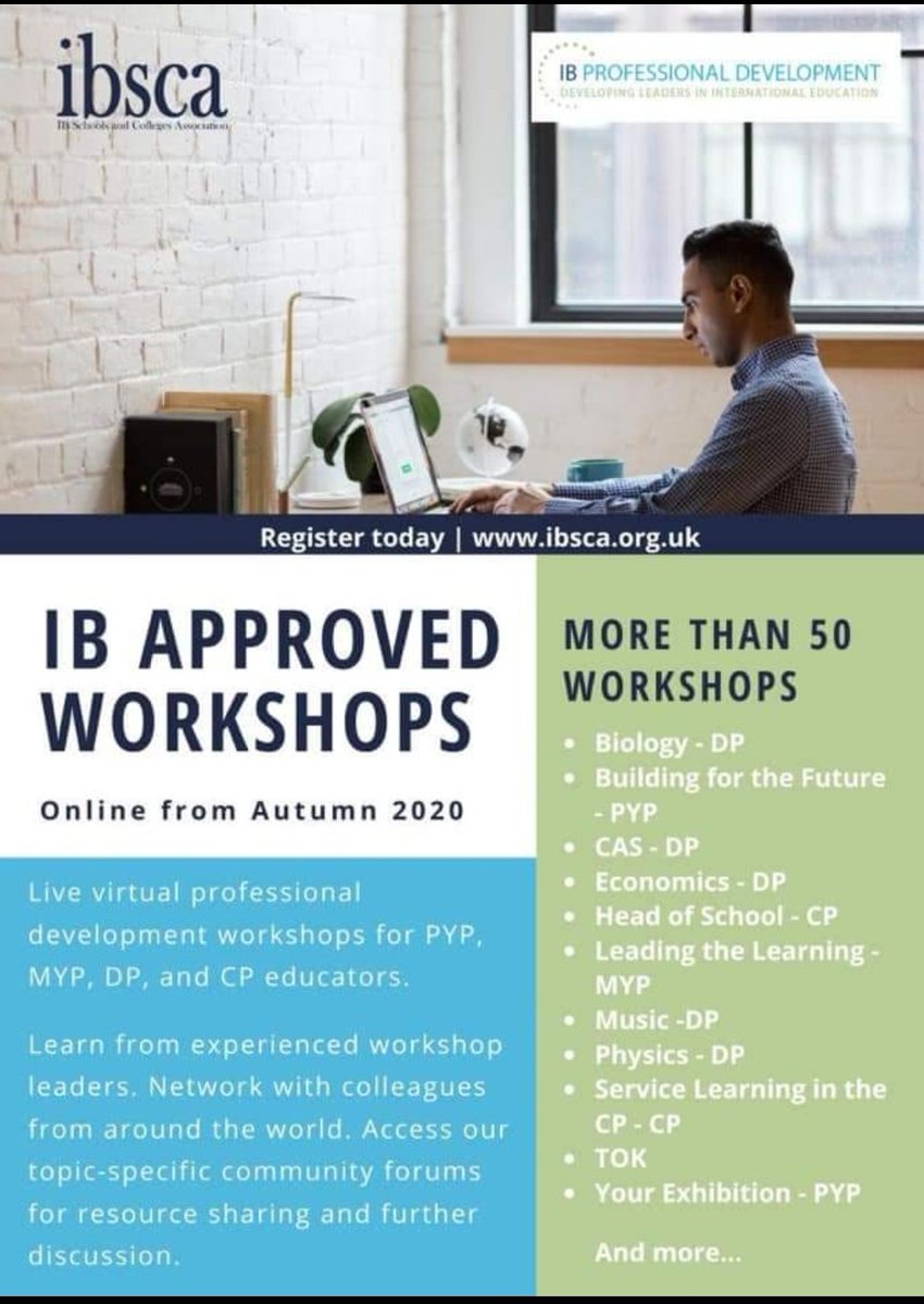 MR_Pmath's tweet image. Wonderful opportunity for authorised, IB training online from IBSCA. Brand new model of delivery with live classroom sessions across 3 days. #ibmathai #ibmathaa #iteachmath
