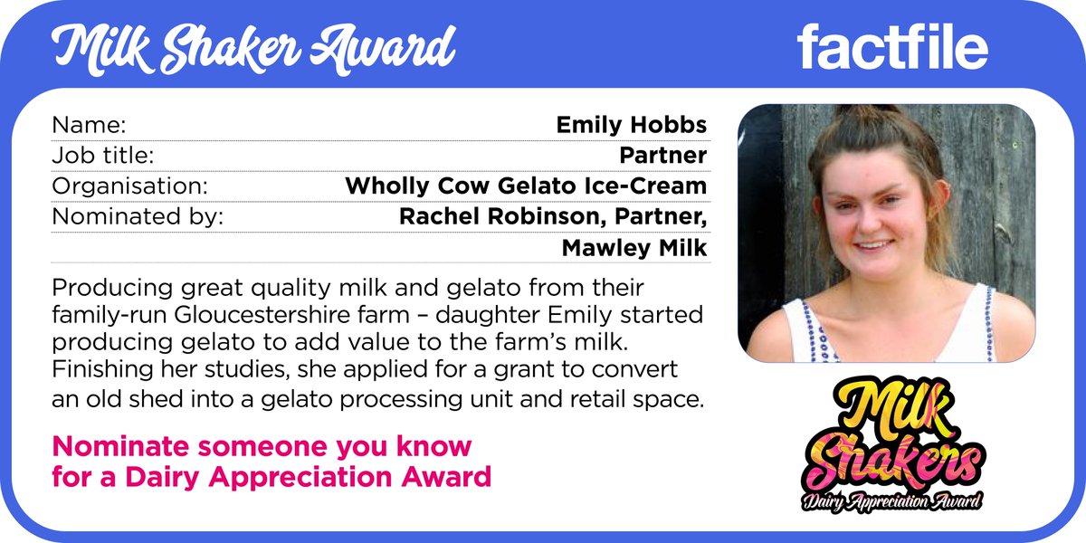 Wow, what a fabulous group of people, all nominated by YOU as Milk Shakers for the industry . . . to put someone forward you're proud of, bit.ly/2SeDPrT click on this link . . . do it today