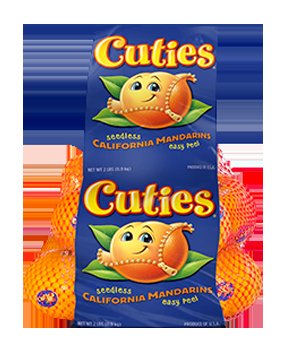 I work in a produce department and have to see bags of these EVERY. DAY.Do you have any idea how fucking scarred my brain has been by this word, now? Do you have any idea what I'm going to associate the word "cuties" with for the rest of my life?