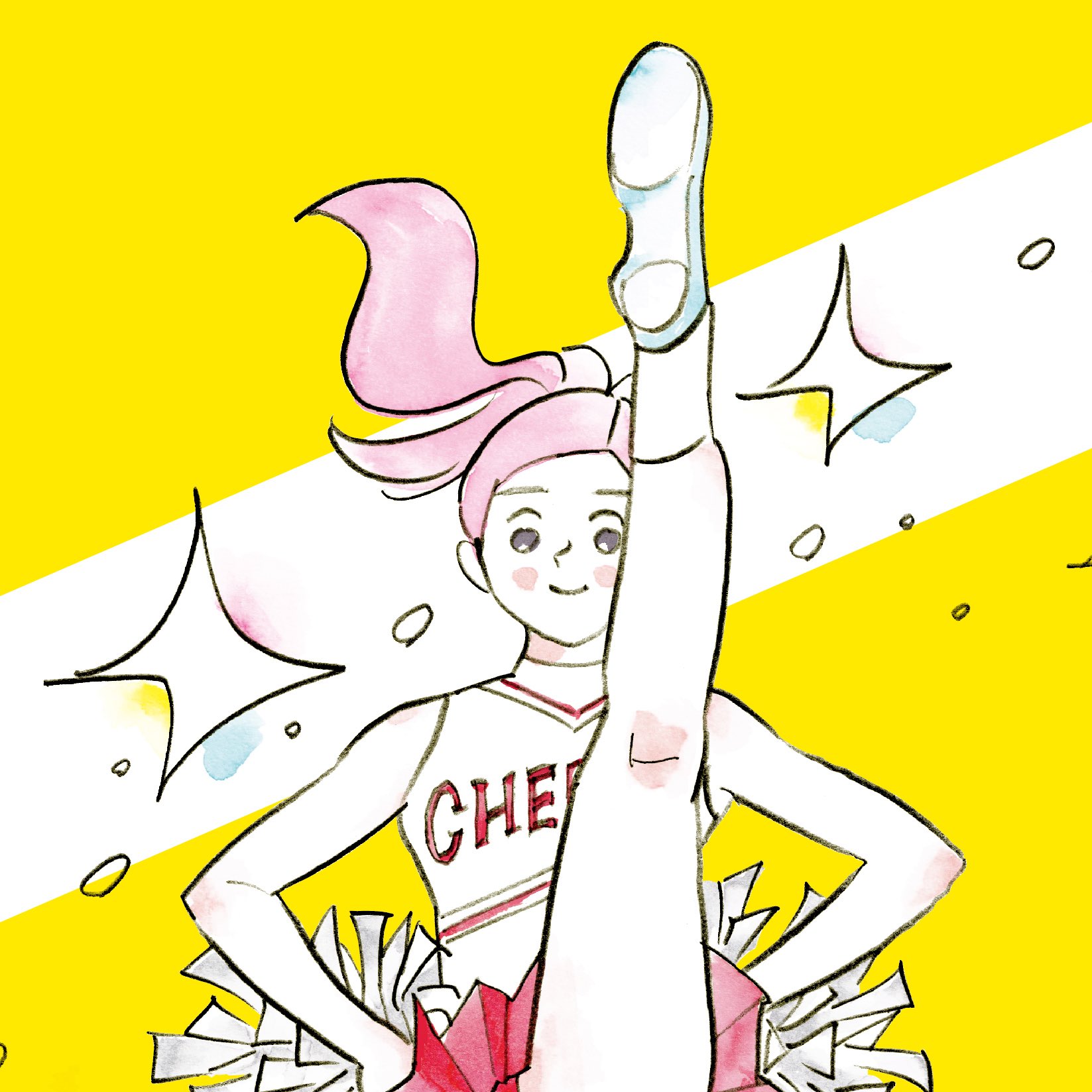 Twitter 上的 Magokoro Official Newアルバム Cheer お知らせ お知らせたくさんです 先ずは ジャケ写公開 キュートなイラストは オッス トン子ちゃん サ道 や コップのフチ子 の企画原案で知られるマンガ家タナカカツキ氏描き下ろしの
