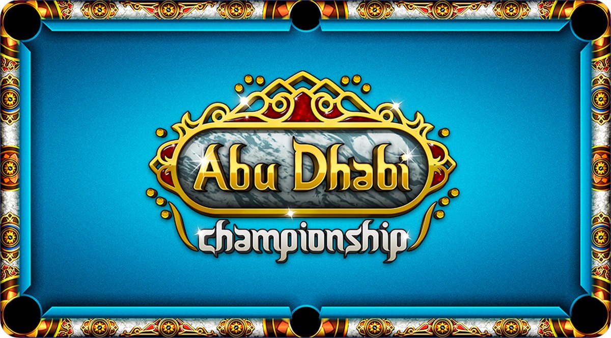 slette Flygtig Sandet 8 Ball Pool on Twitter: "Who's ready for the ABU DHABI CHAMPIONSHIP? 🎉🎉🎉  Starts TODAY, Ballers! Will you be the Champion?? 🏆 Feeling lucky, click  here>> https://t.co/zYYBngAEAj #AbuDhabi #8BallPool #8Ball #Championship  #Winners #