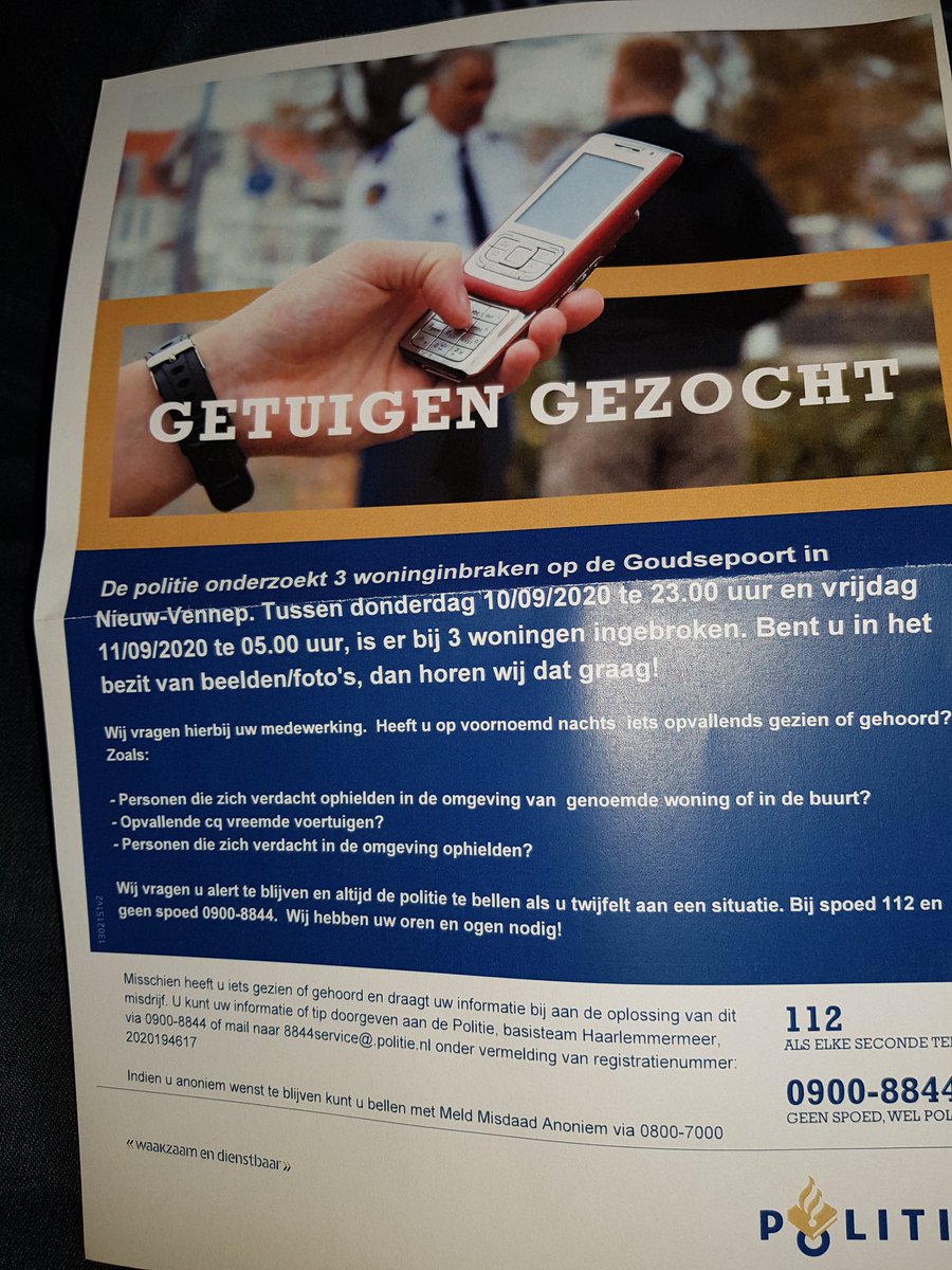 BPTgetsewoud's tweet photo. #3inbraken in een nacht. Gelijk gedeeld op de Facebookgroep #buurtpreventieteamgetsewoud met een oproep om met mede buurtgenoten meer te gaan surveilleren door de buurt!
#donkeredagen komen er weer aan. https://t.co/4LDoiM3OHi