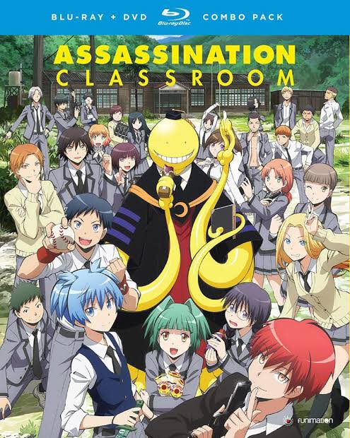 Assasination Classroom (8.1/10)The series follows Kunugigaoka Junior High School's Class 3-E as they attempt to assassinate their homeroom teacher, an octopus-like creature named Koro-sensei, before graduation, while also learning some valuable lessons from him.