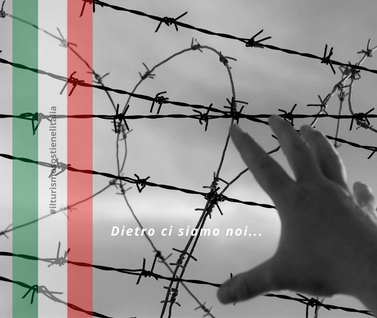 stefano7ferrara's tweet image. Dietro le frontiere che avete eretto ci siamo noi #ilturismosostienelitalia