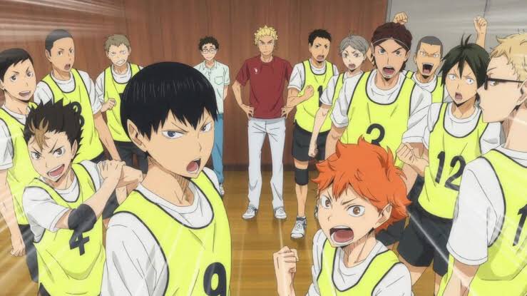 Haikyuu S2 (8.8/10)After losing in Interhigh, Karasuno High is busy practicing. As Coach Ukai wishes for more practice matches for the team, Ittetsu Takeda barges in with great news: Karasuno has been invited to take part in Nekoma's training camp!