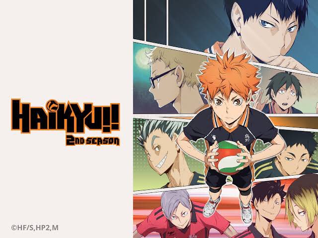 Haikyuu S2 (8.8/10)After losing in Interhigh, Karasuno High is busy practicing. As Coach Ukai wishes for more practice matches for the team, Ittetsu Takeda barges in with great news: Karasuno has been invited to take part in Nekoma's training camp!