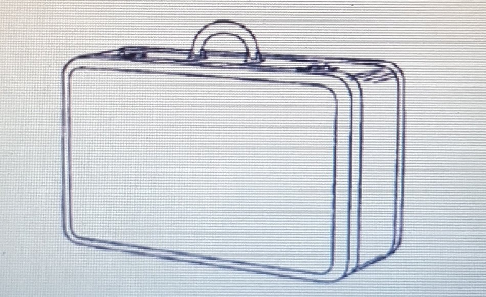 Here's a curious one where a suitcase from an English test was changed for Pakistan to...another suitcase! But instead of a wheelie one it was changed to a hand held one because that's more recognisable to the public of Pakistan- some of whom have never seen a wheelie suitcase.