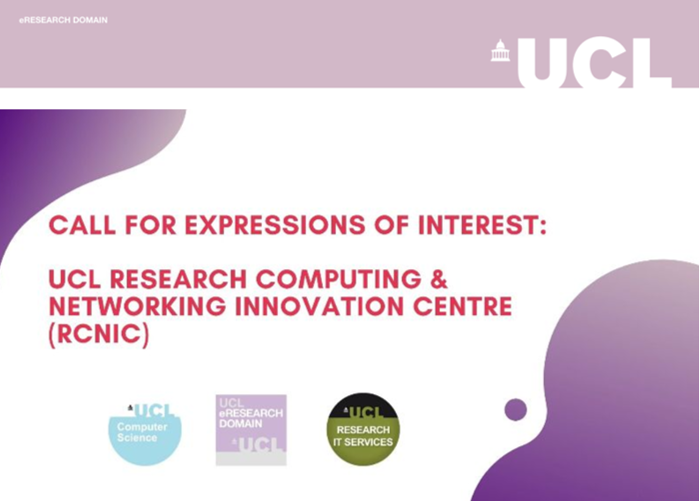 What IT services will you need to undertake cutting edge research in the future? Let us know by 20th Sept #researchIT 

@uclrits @uclcs @ucleeenews @UCLEngineering @ucl_slms @IoeResearch @UCL_AHSHS @UCL_BEAMS_SRF @rco_slms_ucl 

ucl.ac.uk/research/domai…