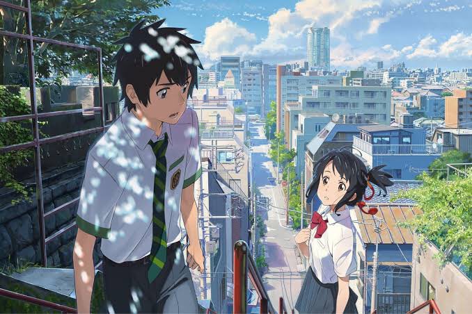 Your Name/Kimi no Na wa (8.4/10)Two teenagers share a profound, magical connection upon discovering they are swapping bodies. But things become even more complicated when the boy and girl decide to meet in person.