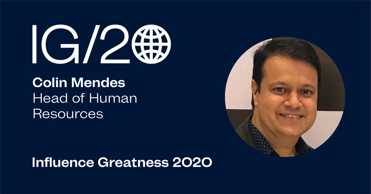 octannerimea's tweet image. A Human Resource leader with more than 20 years of experience, @Colin_Mendes is the Head of Human Resources at @VoltasBeko. 
Proud to welcome Colin as a speaker at Influence Greatness 2020 on September 29th.

Save your spot - bit.ly/3lIZPrW