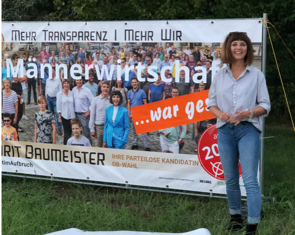aufnehmen – vereinbaren – umsetzen 
Danke ans Team, das mich unterstützt und begleitet. 
Danke für euren Einsatz, eure Bereitschaft und die vielen Stunden. Mit diesem verbindenderen Geist bewältigen wir unsere Zukunft. Diese Kraft liegt in uns!
#DoritBaumeister, #StadtImAufbruch