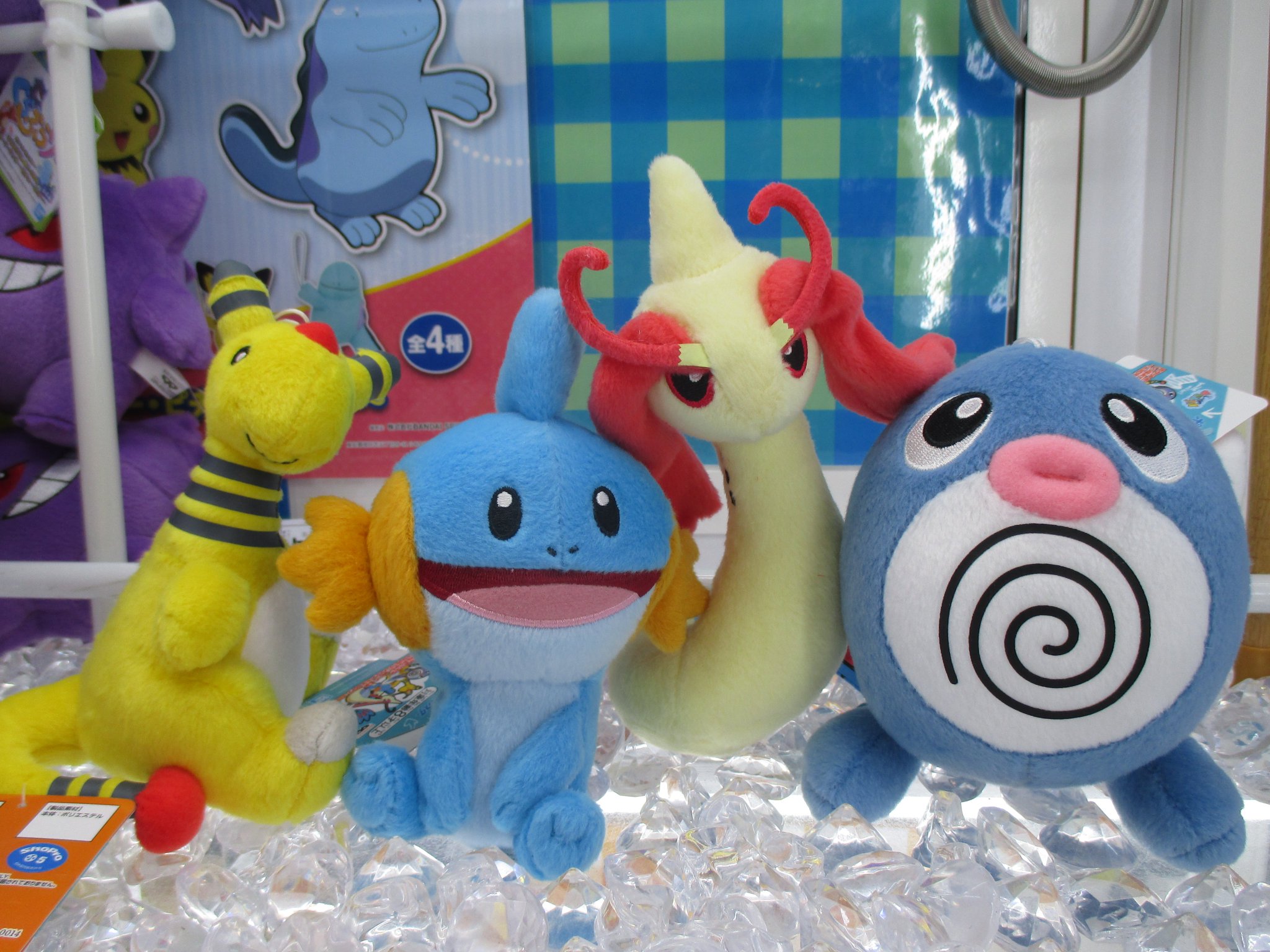 ソユーフォレストハンター松前店 Twitter वर ポケットモンスター しっぽみてみて ぬいぐるみ ニョロモ デンリュウ ミズゴロウ ミロカロス 全４種 入荷しました ポケットモンスター ポケモン ニョロモ デンリュウ ミズゴロウ ミロカロス T
