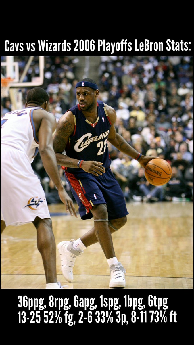 LeBron James: Every singe Playoffs Series of his career Stats (Thread):