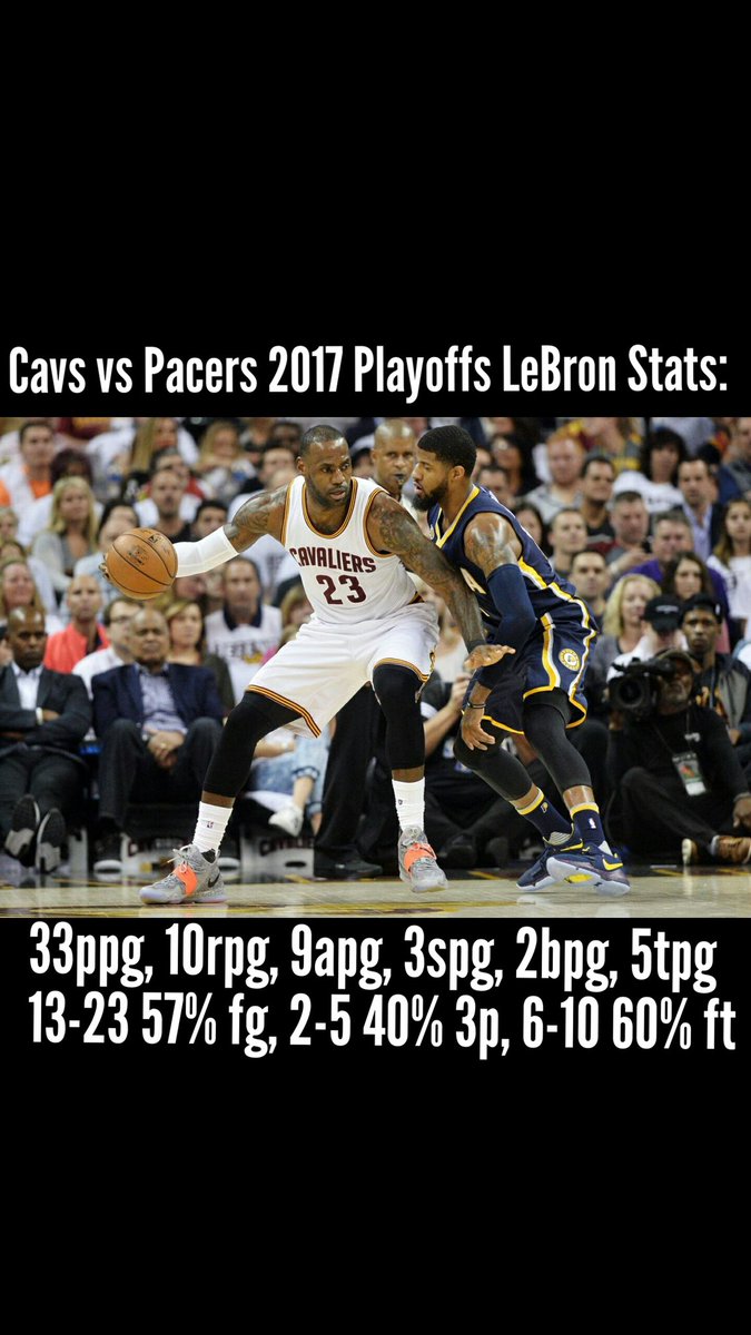 LeBron James: Every singe Playoffs Series of his career Stats (Thread):