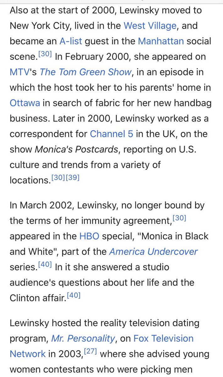 12) after her immunity ‘restrictions’ ended (lol), she hosted a tv show, got her masters degree, wrote for Vanity Fair, did a TED Talk, & she’s an activist! If the media & Hollywood are on your side, it’s because you’re on [their] side.