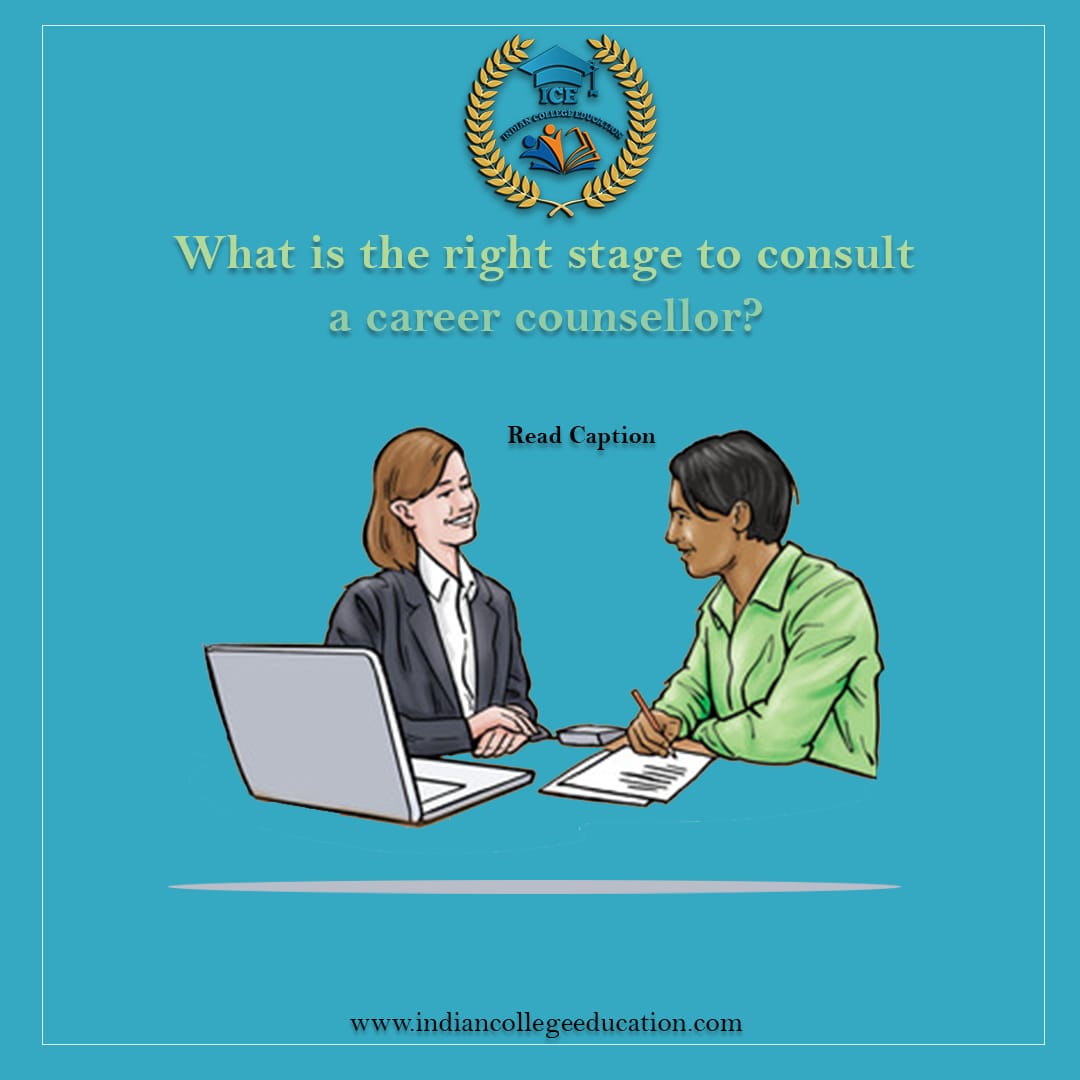 Consulting a career counsellor is always a good option before the student is entering higher secondary. Also, importantly before the stage of #StreamSelection, to be assured of choosing the right direction. This can help one in saving time and staying motivated.